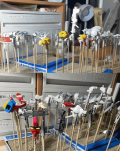 製作過程　SDEX　RX 78-2GUNDAM 001